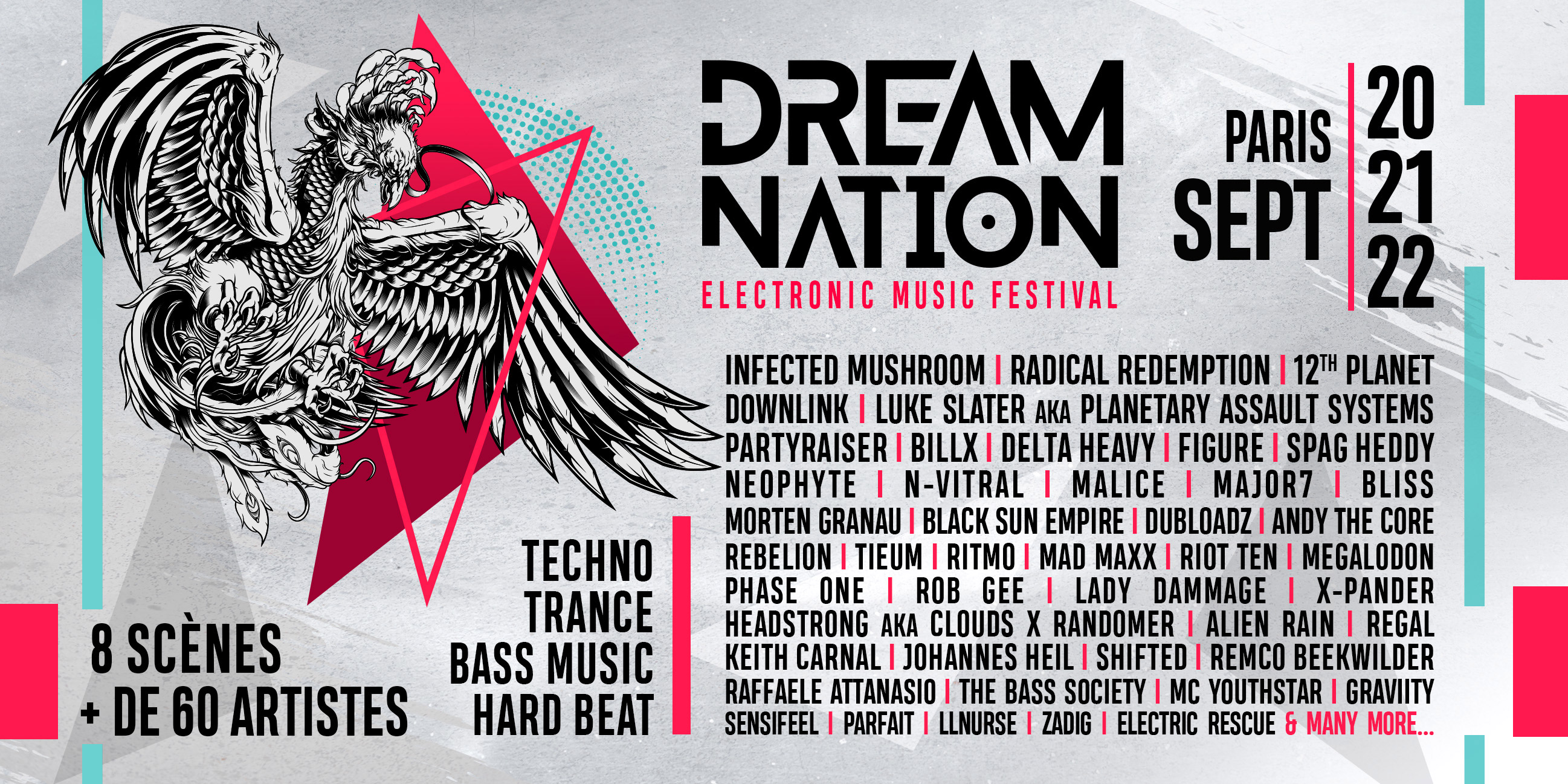Top 5 - Dream Nation - Line up - Passion BPM