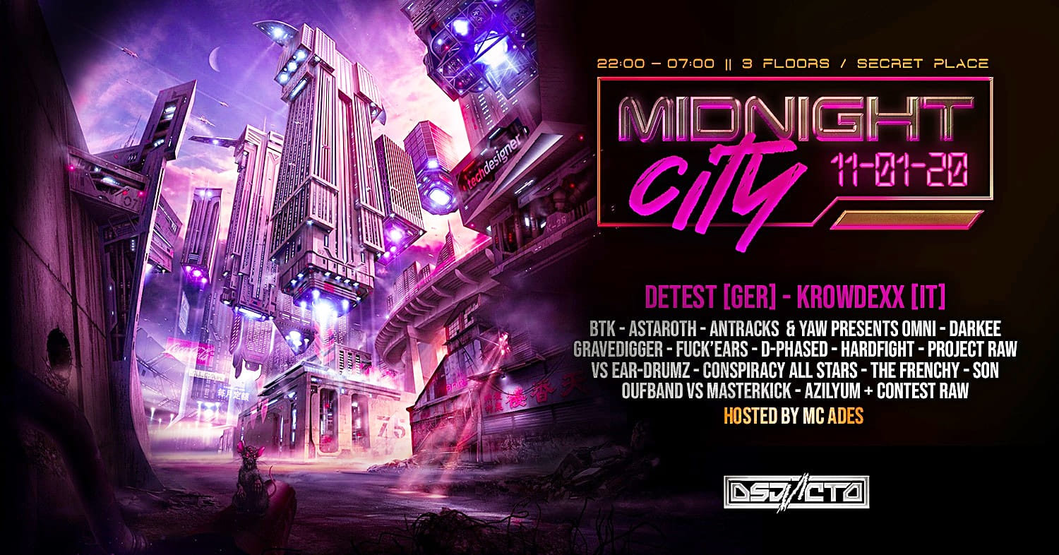 Top 5 des raisons de venir à Midnight City