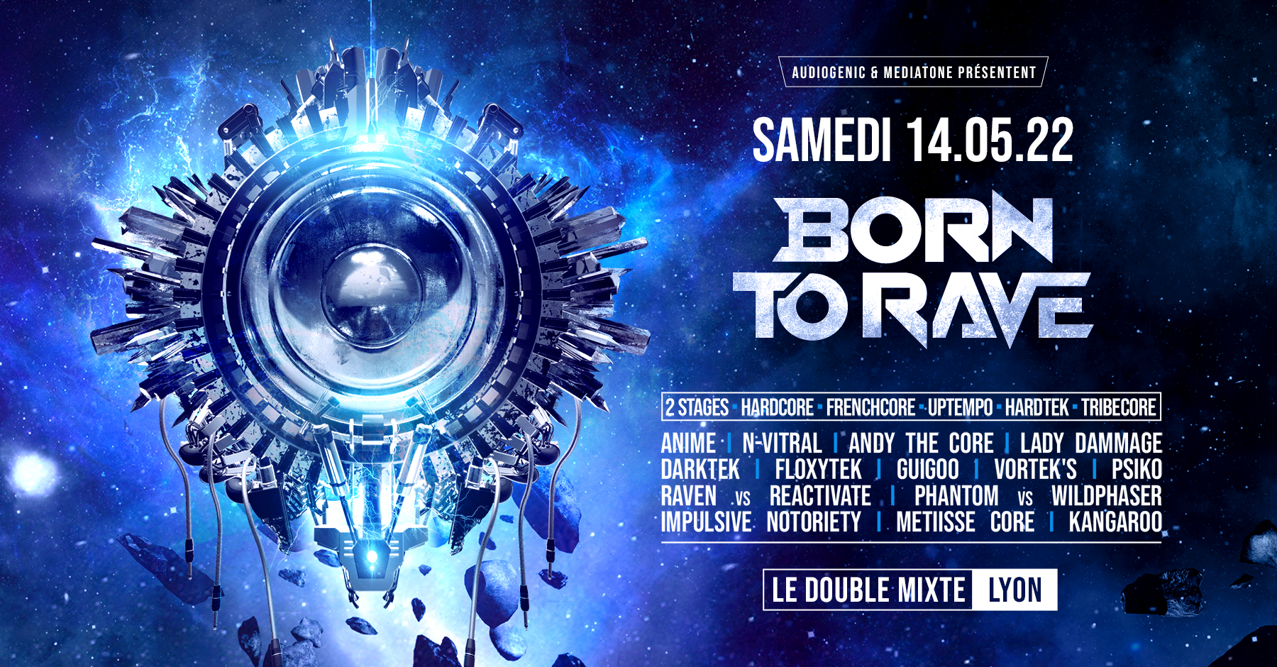 Born To Rave enfin de retour à Lyon !