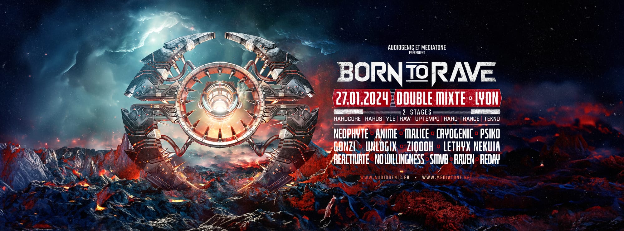 Top 4 des raisons de venir à la Born to Rave de Lyon